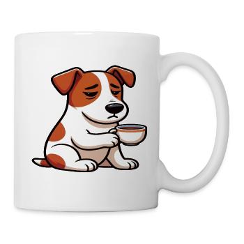 Jack Russel terrier Jack russel Besitzer Jacky - Tasse - Weiß - Rechts