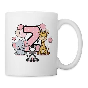 Tierisch Sieben Trend - Tasse - Weiß - Rechts