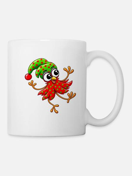 Floh Flitzefeder - Tasse - Weiß