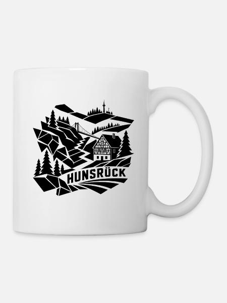 Hunsrück - Tasse - Weiß
