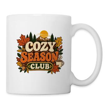 Cozy Season Club - Tasse - Weiß - Rechts