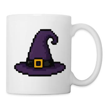 Pixel Hexenhut Purple - Tasse - Weiß - Rechts