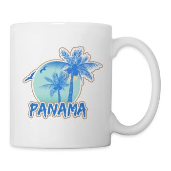 Strand Panama - Tasse - Weiß - Rechts