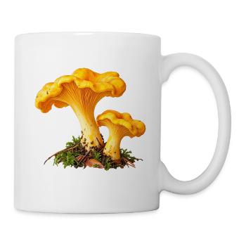 Pfifferling - Tasse - Weiß - Rechts