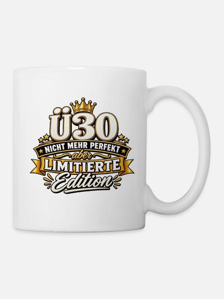 Ü30 - Tasse - Weiß