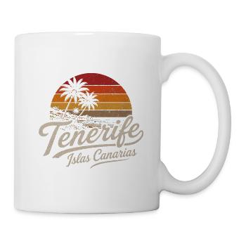 Teneriffa - Tenerife - Islas Canarias - Kanaren - Tasse - Weiß - Rechts