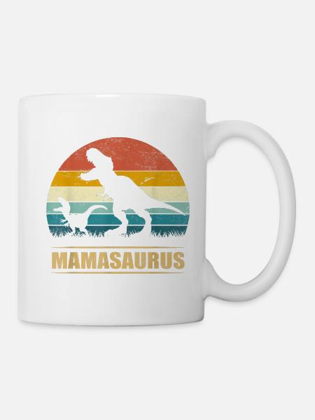 Mamasaurus - Tasse - Weiß