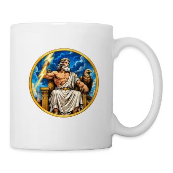 Zeus Donnerthron - Tasse - Weiß - Rechts
