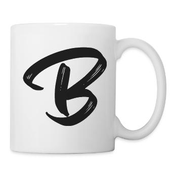 B - Tasse - Weiß - Rechts