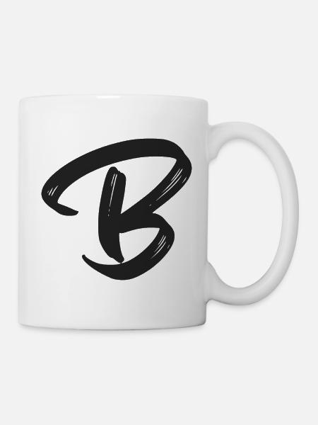 B - Tasse - Weiß