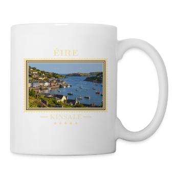 Irland Kinsale Vintage Reisemarke - Tasse - Weiß - Rechts