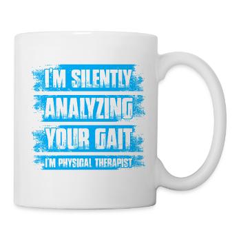 I'm physical therapist Physiotherapie Physio - Tasse - Weiß - Rechts