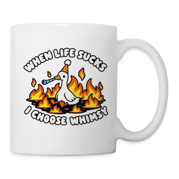 Zauber statt Frust - Tasse - Weiß - Rechts