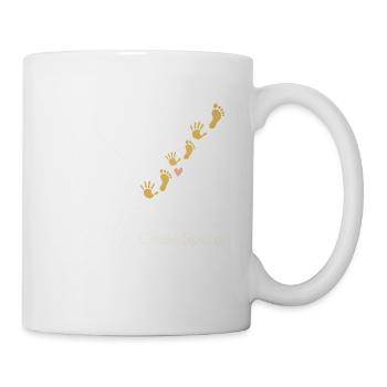 Erzieherin Tagesmutter Geschenk Abschied - Tasse - Weiß - Rechts