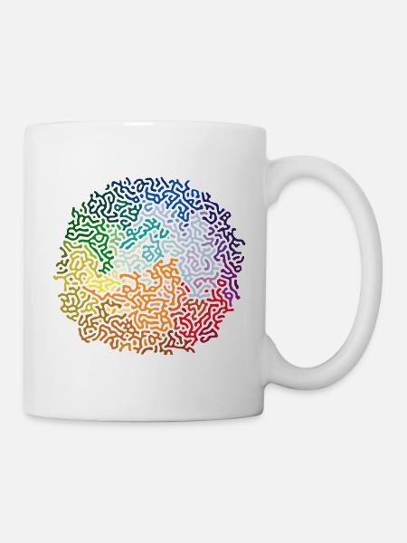 Hello - Tasse - Weiß