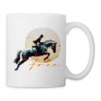 Horse - Tasse - Weiß - Rechts