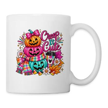 Creep It Cute Halloween - Tasse - Weiß - Rechts