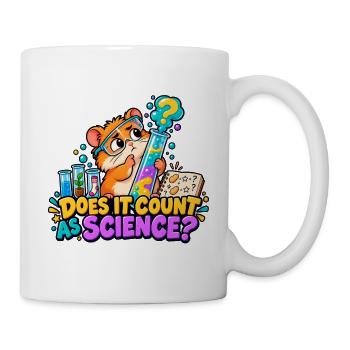 Zählt das als Wissenschaft? - Tasse - Weiß - Rechts