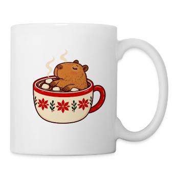 Kuschel-Bär im Kakao-Becher - Tasse - Weiß - Rechts
