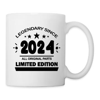 Jahrgang 2024 - Tasse - Weiß - Rechts
