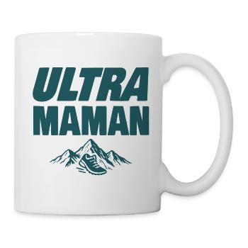 Ultra Maman Trail - Tasse - Weiß - Rechts