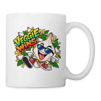 Cooles Radieschen - Tasse - Weiß - Rechts