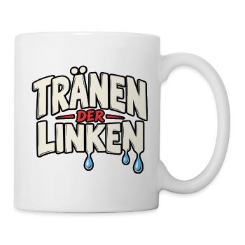 Tränen Der Linken Linke Tränen - Tasse - Weiß - Rechts