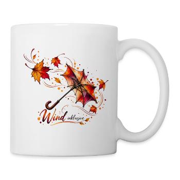 Herbstwind – Farben des Wandels - Tasse - Weiß - Rechts