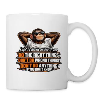 Dotherightthings - Tasse - Weiß - Rechts