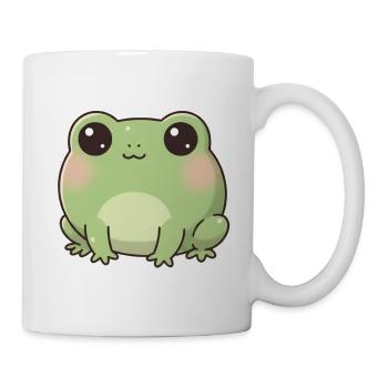 Frosch - Tasse - Weiß - Rechts