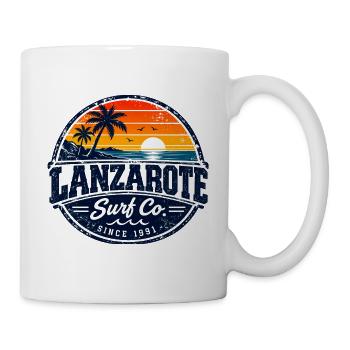 Lanzarote - Islas Canarias - Kanaren - Spanien - Tasse - Weiß - Rechts