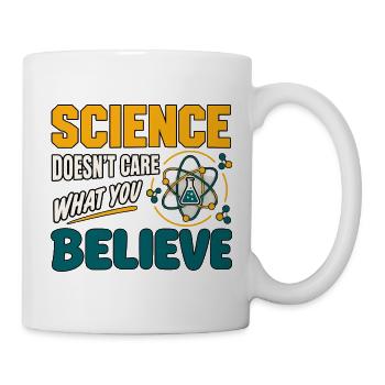 Lustige Wissenschaftslehrerin Chemie Biologie Physik - Tasse - Weiß - Rechts