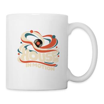 House In Motion Vinyl - Tasse - Weiß - Rechts
