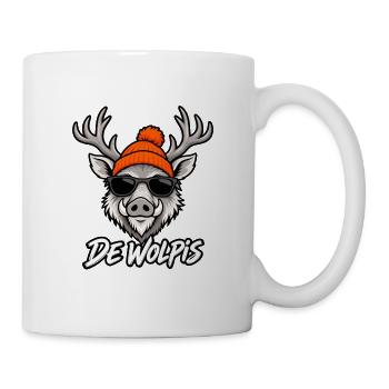 De Wolpis Boar Wintermütze - Tasse - Weiß - Rechts