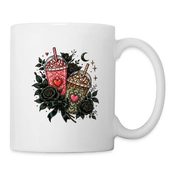 Gothic Milkshake – Dark Aesthetic - Tasse - Weiß - Rechts