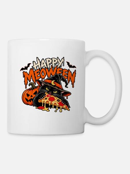 Happy Halloween - Tasse - Weiß