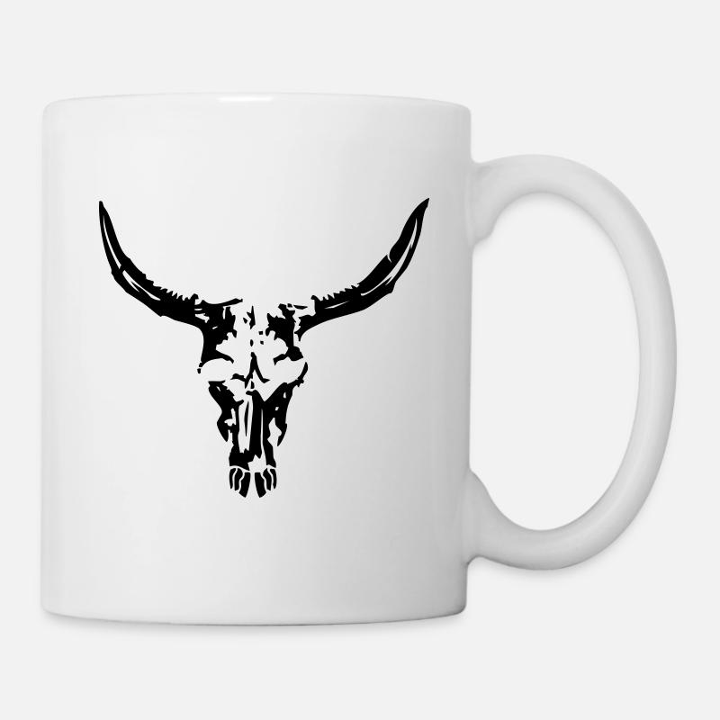 TEXAS BULL - Mug blanc - blanc