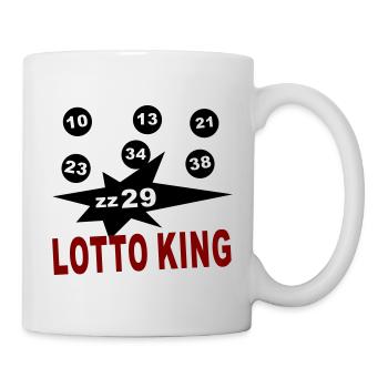 lotto_king - Mug blanc - blanc - Droite