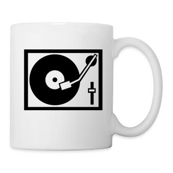 DJ - Tasse - Weiß - Rechts
