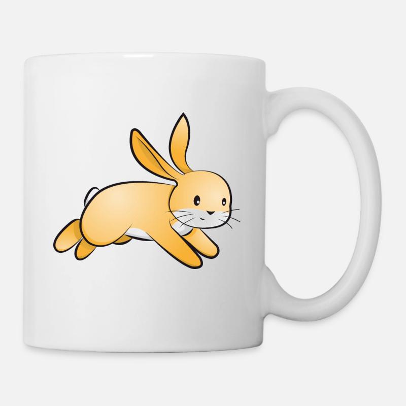 Hase - Tasse - Weiß