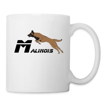 Malinois - Mug blanc - blanc - Droite