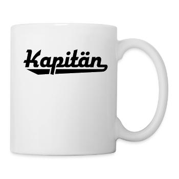 Kapitän - Tasse - Weiß - Rechts