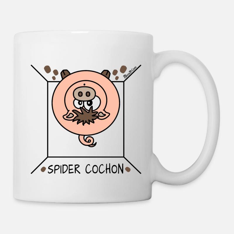 Spider Cochon, Homer Citations drôles - Mug blanc - blanc
