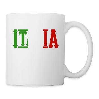 italie - Mug blanc - blanc - Droite