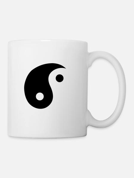 Yin & Yang - Mug - white