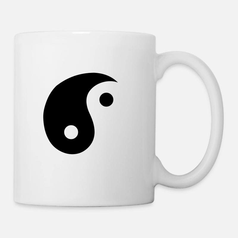 Yin & Yang - Tasse - Weiß