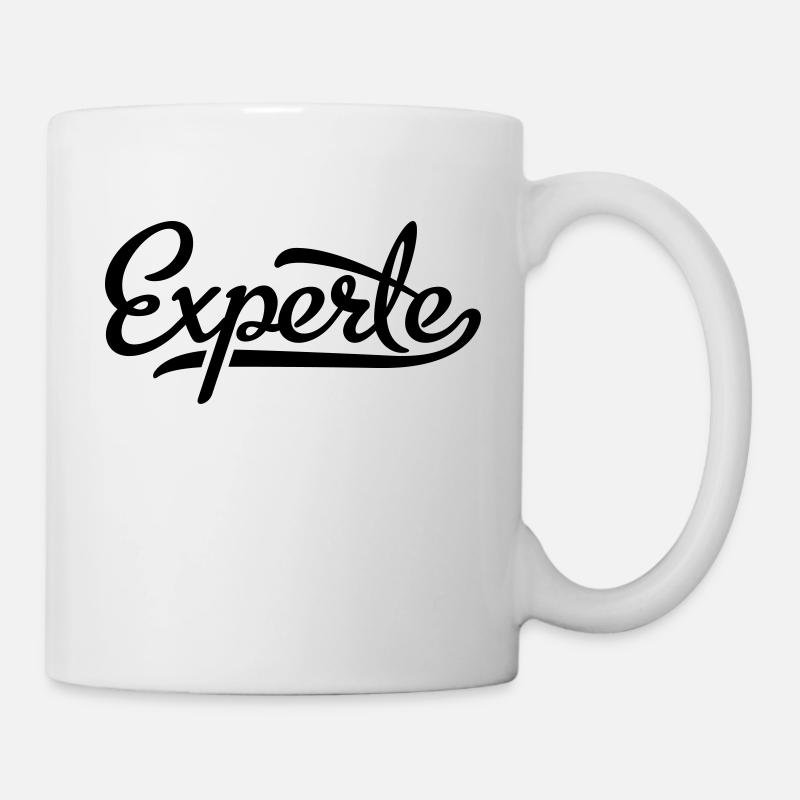 Experte - Tasse - Weiß