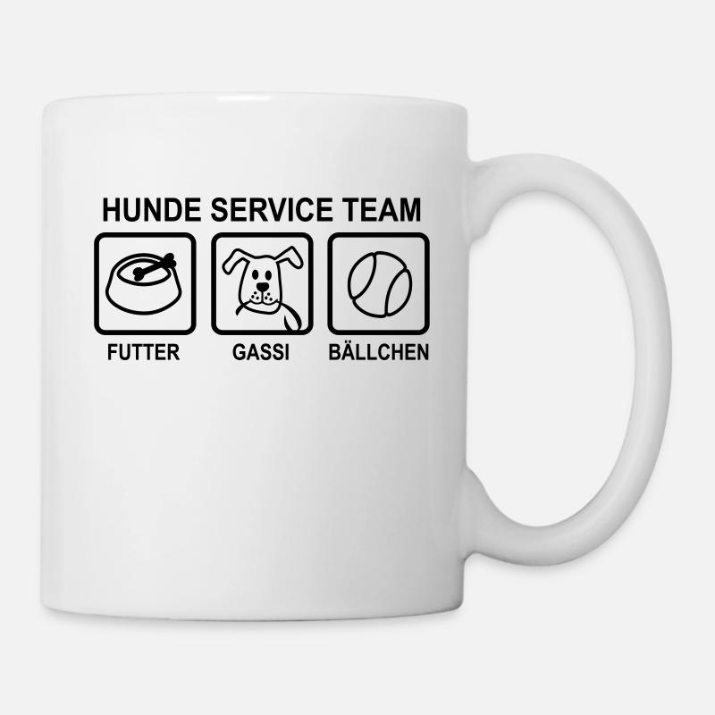 Hund - Tasse - Weiß