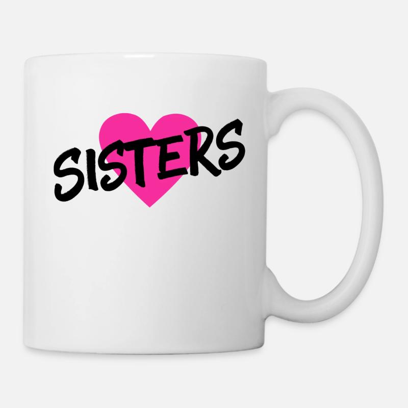 SISTERS - Mug blanc - blanc