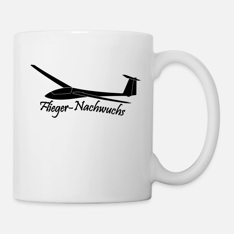 baby segelflieger - Tasse - Weiß